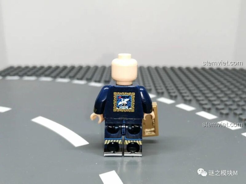 Minifigure Quan văn nhất phẩm XINH 1848 chi tiết tinh xảo, bộ đồ chơi Quan Lính Triều Thanh cho bé trai.