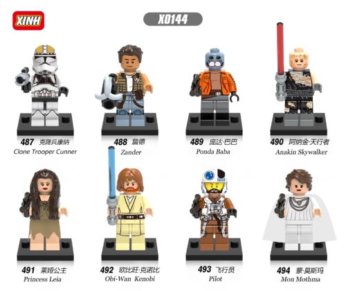 Minifigure Zander Freemaker XINH 488 từ bộ sưu tập Star Wars X0144, đồ chơi mô hình giá rẻ cho bé trai 6 tuổi.