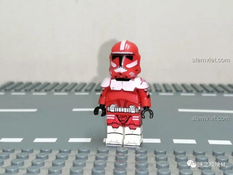 Bộ 8 Minifigure Chiến Binh Sao Hỏa XINH X0300 - 501st Legion Captain Rex