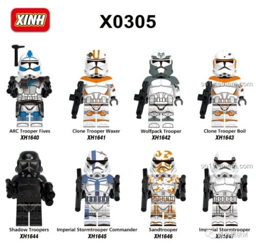 Nhân vật Sandtrooper Star Wars XINH X0305