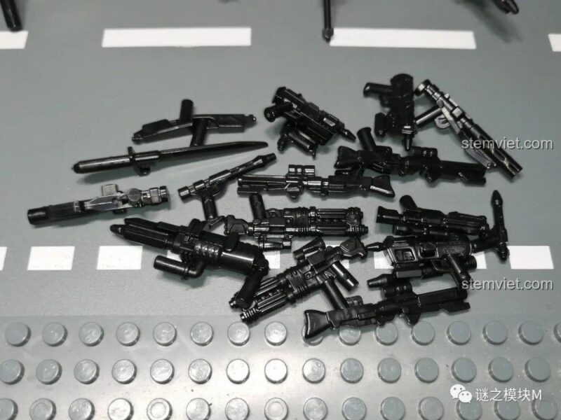 Minifigure Wrecker XINH X0307 với súng, đồ chơi mô hình Star Wars chất lượng cao.
