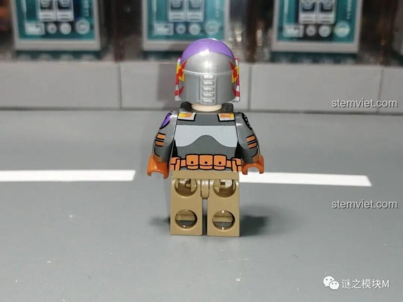 Minifigure Sabine Wren từ XINH Lính Đế Chế Star Wars, chất lượng cao, phù hợp cho bé trai 6 tuổi.