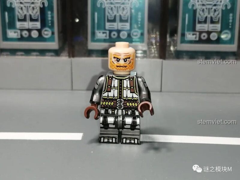 Các loại vũ khí của minifigure chiến binh lùn KORUIT KT1040, không liên quan đến sản phẩm XINH X0314