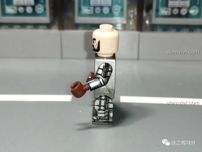 Minifigure lính lùn XINH X0314 cầm rìu và khiên, chiến binh dũng mãnh, tương thích LEGO®