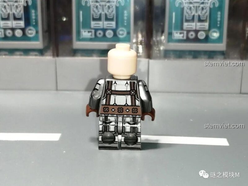 Minifigure lính lùn XINH X0314 cầm giáo, giáp trụ tinh xảo, bộ đồ chơi lắp ghép giá rẻ