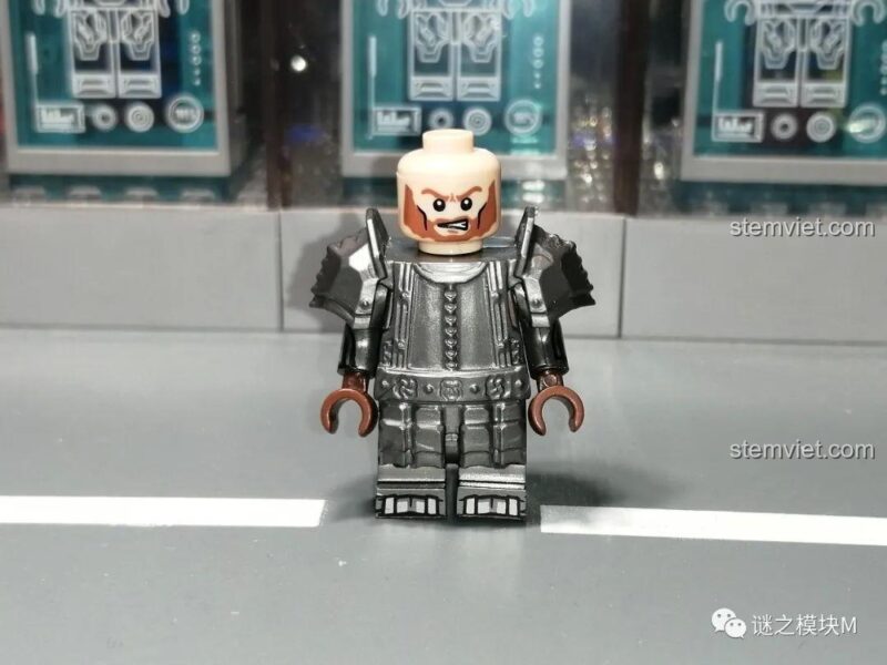 Minifigure lính lùn XINH X0314 in ấn mặt trước, chi tiết sắc nét, tương thích LEGO®