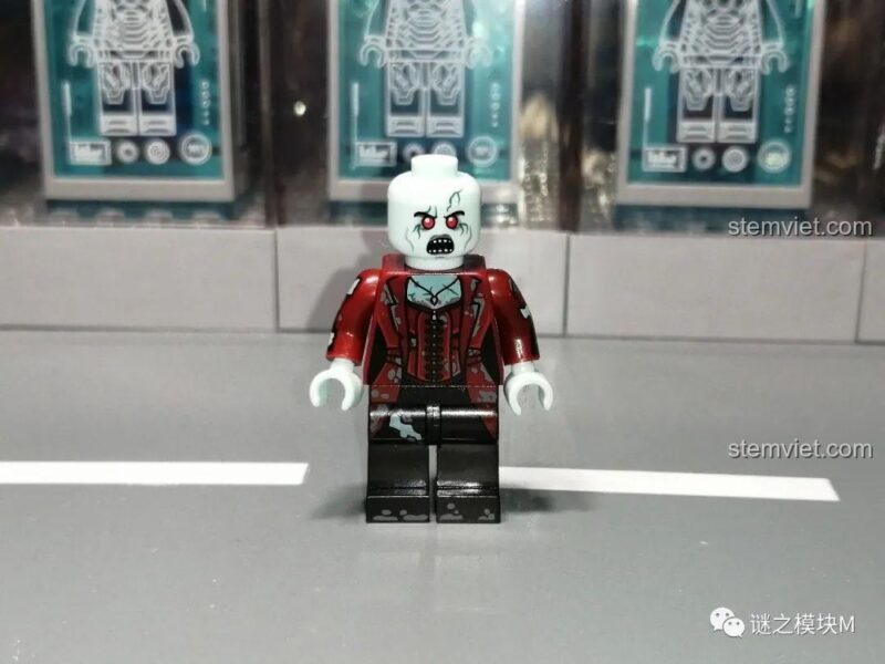 Bộ đồ chơi Minifigure Siêu Anh Hùng Zombie XINH X0325, đồ chơi lắp ghép Scarlet Witch zombie