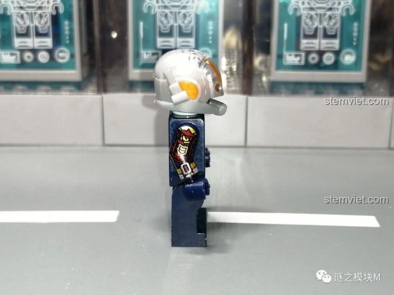 Bộ sưu tập Minifigure Zombie XINH X0325, đồ chơi lắp ghép cho bé trai, chi tiết bên hông