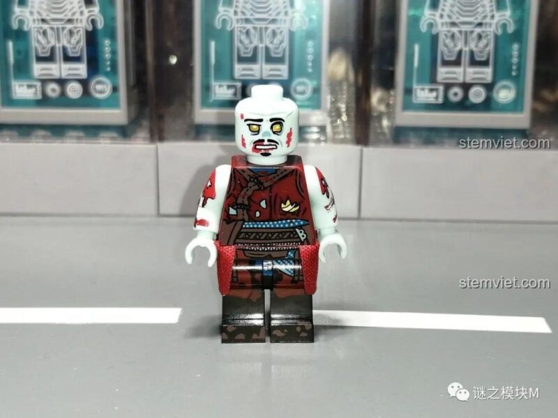 Bộ sưu tập Minifigure Zombie XINH X0325, đồ chơi mô hình Wong zombie