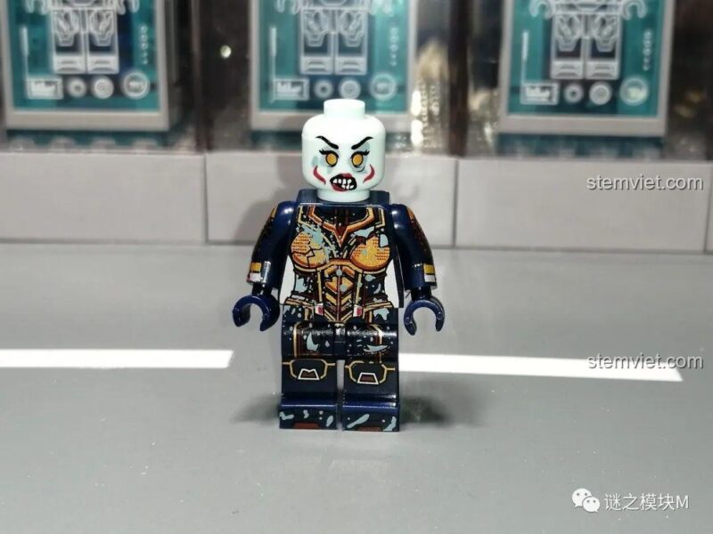 Minifigure Marvel Zombie XINH X0325, đồ chơi lắp ghép Siêu Anh Hùng Zombie, chi tiết in ấn sắc nét