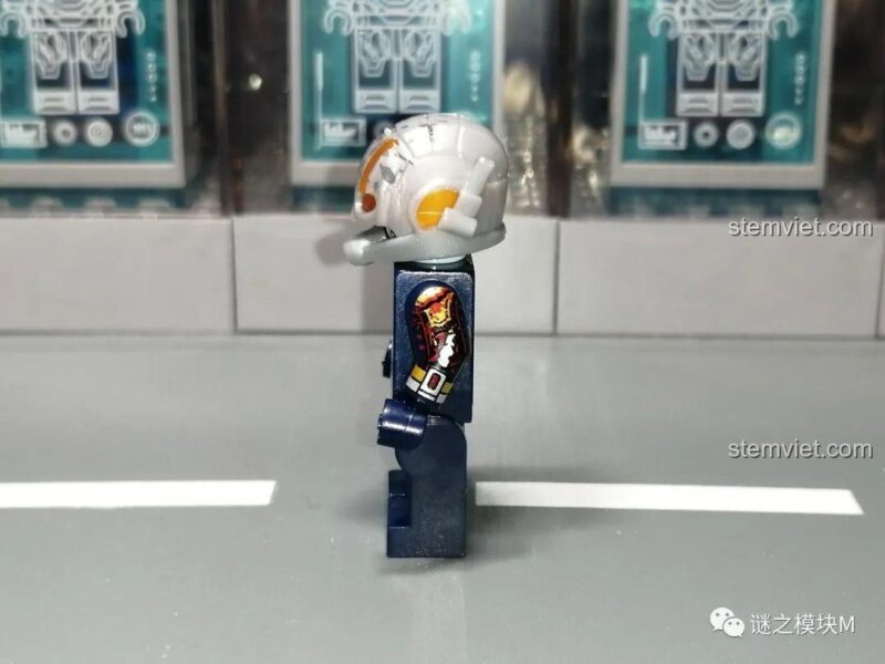 Minifigure Marvel Zombie XINH X0325, đồ chơi mô hình cho bé trai, chi tiết bên hông