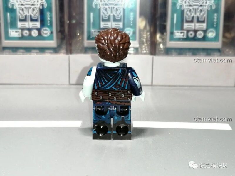 Minifigure Siêu Anh Hùng Zombie XINH X0325, đồ chơi lắp ráp Doctor Strange zombie mặt sau