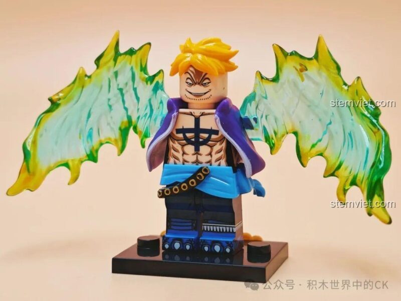 Bộ 8 Minifigure One Piece XINH X0353 - Hình ảnh Edward Newgate