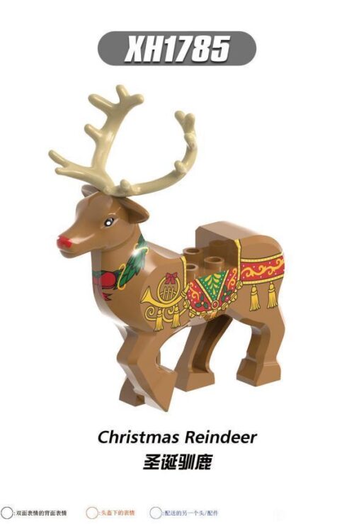 Bộ lắp ghép Tuần Lộc Giáng Sinh XINH XH1785, đồ chơi mô hình Tuần Lộc Noel cho bé trai và bé gái 6 tuổi, quà tặng Giáng Sinh giá tốt.