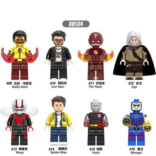 Minifigure Spider-Man 414 của hãng 欣宏XINH