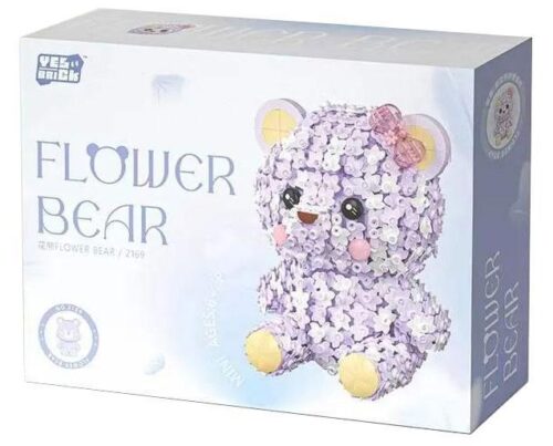 Bộ đồ chơi Gấu Hoa Yee Brick 2169 với thiết kế độc đáo, màu sắc dễ thương, phù hợp cho bé gái 6 tuổi, giá tốt.