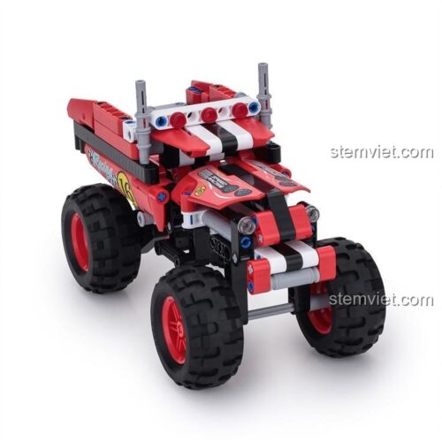 Hộp đồ chơi mô hình xe tải quái vật YUEGAO 58409, món quà hấp dẫn cho con trai.