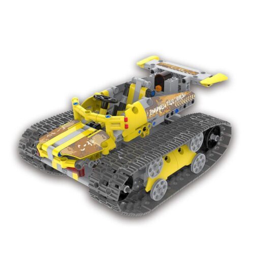 bộ lắp ráp Xe Đua Bánh Xích YUEGAO 58420 cho bé trai 7 tuổi, đồ chơi điều khiển từ xa giá rẻ.