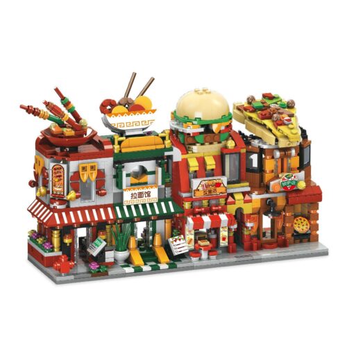 Bộ Lắp Ghép 4 Quán Ăn Đường Phố 22112 - Quán Mì Ramen
