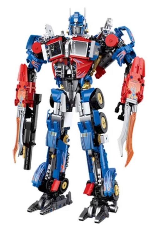Mô hình lắp ráp Robot Optimus Prime ZAPE 10535, bộ xếp hình 1891 chi tiết cho con trai 14 tuổi, giá rẻ. Nhìn từ phía trước.