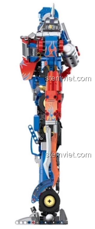 Đồ chơi mô hình Optimus Prime Battle Mecha ZAPE 10535, chi tiết sắc sảo, cử động linh hoạt, quà tặng cho thanh niên. Nhìn từ bên hông.
