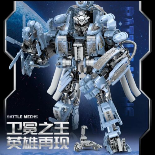 Bộ đồ chơi lắp ráp ZAPE 10538 robot biến hình Blackout, mô hình mecha chiến đấu màu xanh xám bạc, đồ chơi cho bé trai 14 tuổi trở lên, giá tốt.