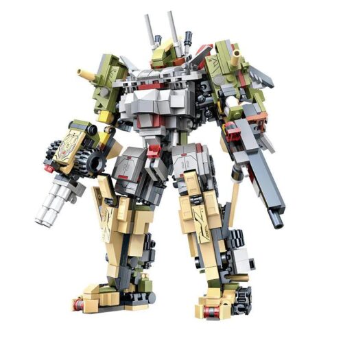 Bộ đồ chơi Robot Chiến Giáp ZDEL DL-20105 cho bé trai 6 tuổi, mô hình biến hình đỉnh cao, giá tốt.