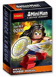 bộ lắp ghép Wonder Woman Zecool 0285 minifigure siêu anh hùng DC cho bé gái 6 tuổi giá tốt