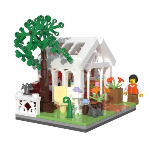 Bộ lắp ghép Nhà kính ánh nắng Zhe Gao 00291, đồ chơi mô hình nhà vườn ánh nắng cho bé gái 6 tuổi, giúp phát triển tư duy sáng tạo với giá tốt.
