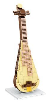Mô hình Đàn Tỳ Bà Zhe Gao 00946, bộ lắp ghép nhạc cụ cổ truyền cho bé gái 6 tuổi, giá tốt.