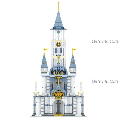 Mô hình đồ chơi mô hình Lâu đài cổ tích Zhe Gao 00964, thể hiện kiến trúc tráng lệ và chi tiết tinh xảo, phù hợp cho bé trai và bé gái 6 tuổi.