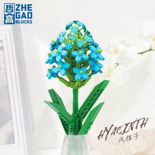Bộ lắp ráp Hoa Dạ Lan Hương Zhe Gao DS1003, đồ chơi mô hình cây cảnh lắp ráp cho bé gái 6 tuổi, giá tốt, chất lượng cao, giúp phát triển tư duy sáng tạo.