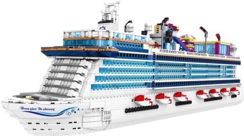 Bộ lắp ghép Zhe Gao QL1807 Du thuyền Norwegian Breakaway mô hình lớn, đồ chơi xây dựng tàu du lịch khổng lồ cho bé trai và bé gái 6 tuổi, giá tốt.