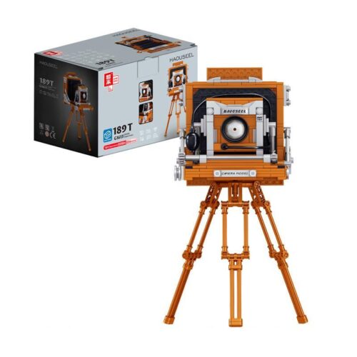 Bộ lắp ghép Máy ảnh kỹ thuật số Zhegao 00904, mô hình máy ảnh cổ điển HAOUSEEL 189T G1613, đồ chơi lắp ráp cho bé 6 tuổi, giá tốt