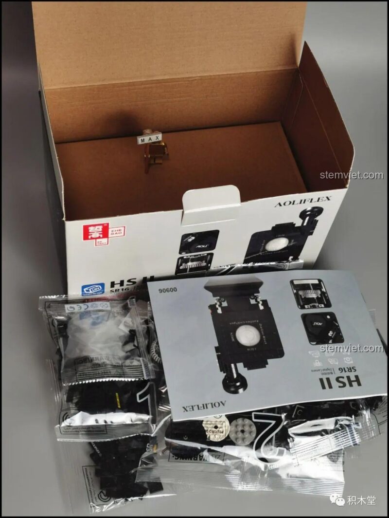 Máy ảnh kỹ thuật số SR16 Qunlong 00906 hướng dẫn lắp ráp