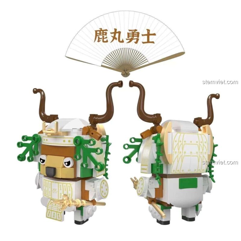 Mô hình Chiến Binh Hươu từ bộ xếp hình CW2001, đồ chơi lắp ghép Zhegao chất lượng cao cho bé trai và bé gái.