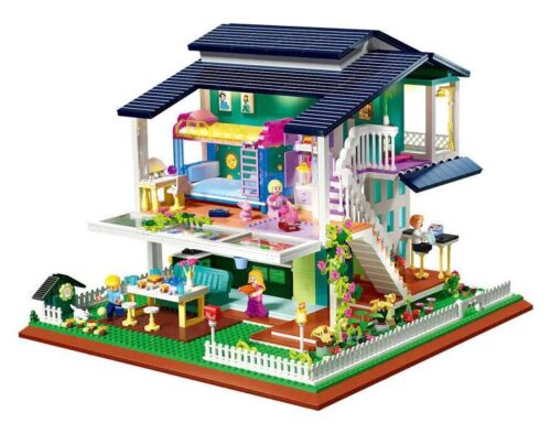 Biệt thự Ánh Dương ZHEGAO DZ6110 - Bộ đồ chơi lắp ráp mô hình nhà cửa 2395 chi tiết cho bé gái 14 tuổi trở lên