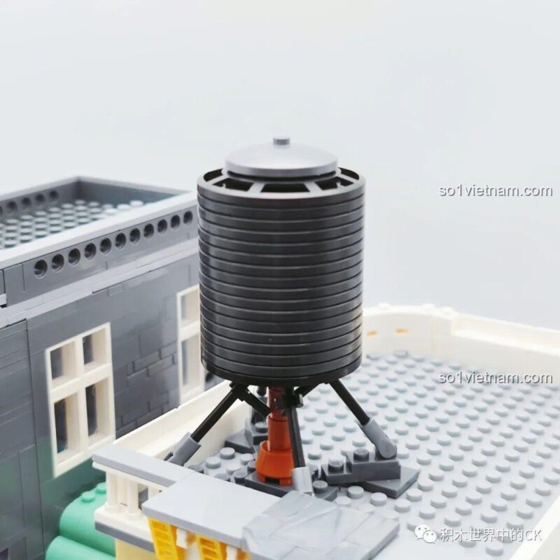 Mô hình Khách sạn Cà phê ZHEGAO DZ6113 - Toàn cảnh