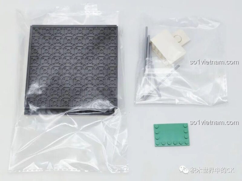 Mô hình Khách sạn Cà phê ZHEGAO DZ6113 - Chi tiết mái nhà