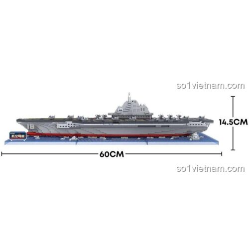 Đồ chơi mô hình ZHEGAO, kích thước 60cm x 14.5cm, phát triển tư duy cho bé trai 6 tuổi.