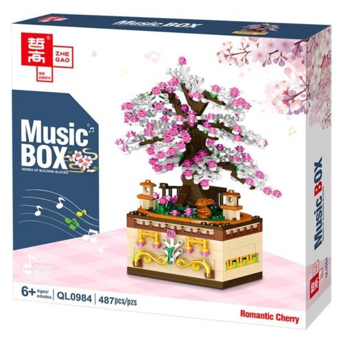 Hộp nhạc ZHEGAO QL0984 Cây anh đào