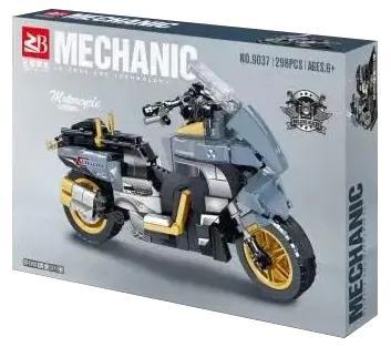Hộp bộ đồ chơi Zhegbo 9037 Mô hình Xe máy BMW C600