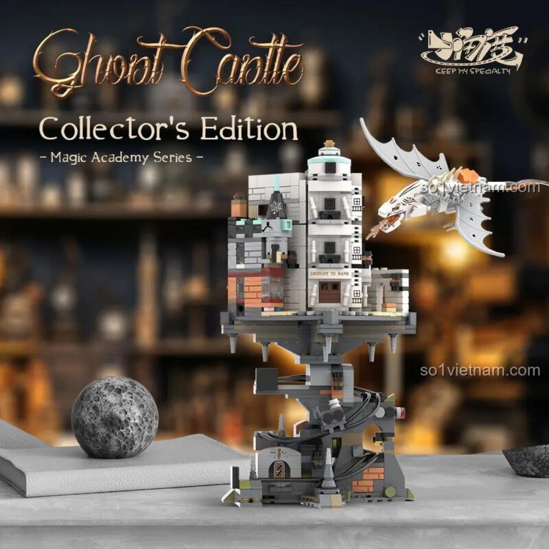Academy Magic JD026 Lâu Đài Ma Thuật Collector Edition Thế Giới Phù Thủy 1056 Mảnh