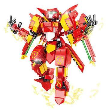 Bộ lắp ghép Robot Cơ Giáp Free Traveler AchKo 80030, đồ chơi mô hình AchKo cho bé trai 6 tuổi, giá tốt, phát triển tư duy sáng tạo.