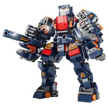 bộ lắp ghép Robot Cơ Giáp Pháo Cuồng Lôi, đồ chơi mô hình AchKo giá tốt cho bé trai 6 tuổi