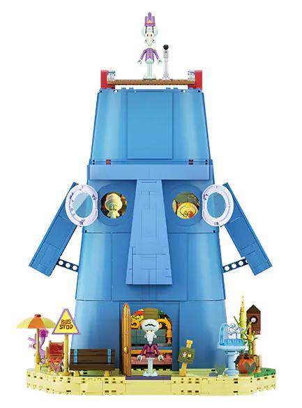 Bộ lắp ghép Ngôi nhà Tượng đá của Squidward AREA-X AB0078, mô hình chi tiết từ phim SpongeBob cho con trai 12 tuổi, giá tốt.