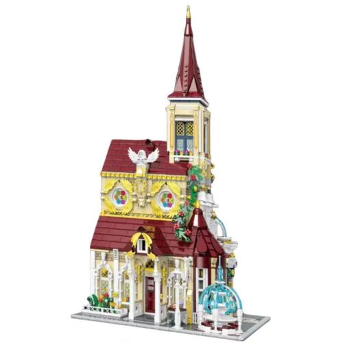 Bộ lắp ghép Tu viện Hoa Hồng BAKA 33203 kiến trúc tinh xảo, mô hình tu viện cổ kính cho thanh niên 14 tuổi, giá tốt.