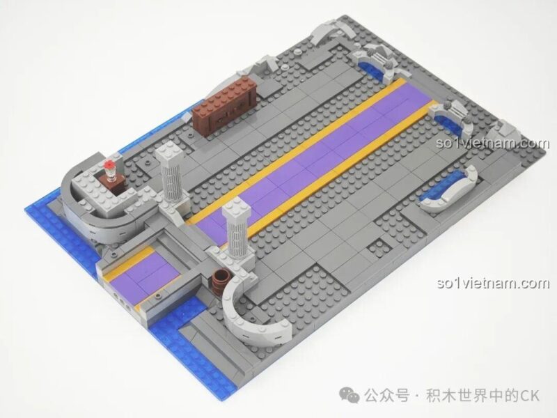 Quá trình lắp ráp bộ đồ chơi lắp ráp BAKA 33210 Lâu đài Ma thuật, thể hiện sự phức tạp và thú vị của 8514 mảnh ghép, dành cho con trai 14 tuổi, giá tốt.