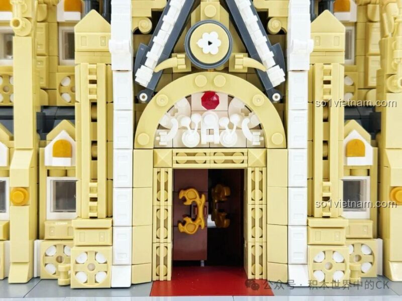 Mô hình hoàn chỉnh Nhà thờ Đức Bà Paris BAKA 33213, đồ chơi xây dựng kiến trúc với 8225 mảnh ghép, vẻ đẹp vĩnh cửu