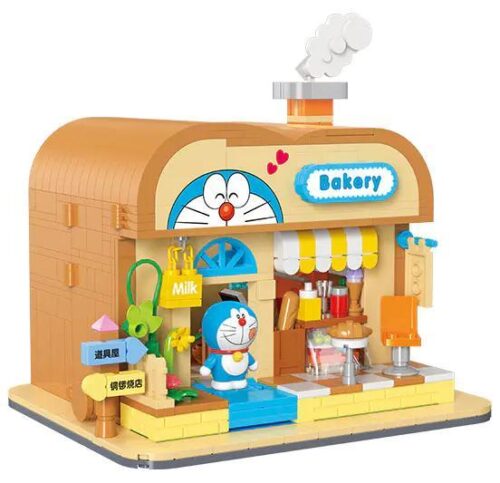bộ đồ chơi Tiệm Bánh Doraemon BALODY 21084, mô hình tiệm bánh ngọt Doraemon cho bé trai bé gái 6 tuổi, giá tốt